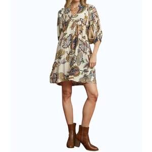 NEW UMGEE hawthorne tunic dress in cream